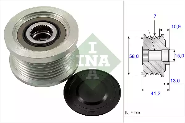 535017310 INA Шкив генератора