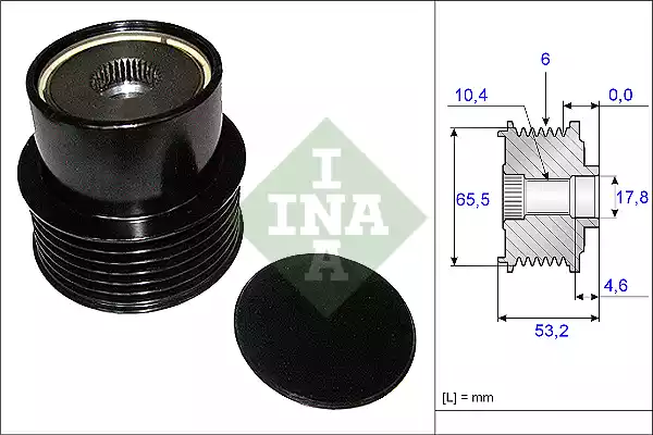 535019510 INA Шкив генератора