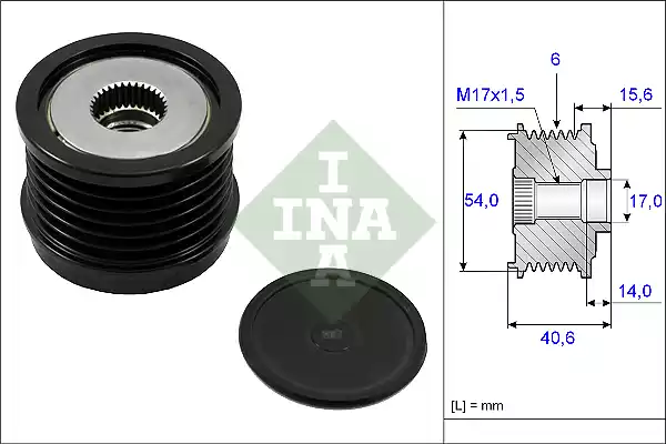 535023010 INA Шкив генератора