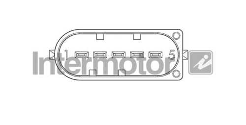 Фото 1 19811-M INTERMOTOR Расходомер воздуха