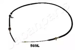 Трос ручного тормоза JAPANPARTS BC-569L