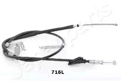Трос ручника JAPANPARTS BC-716L