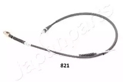 Трос стояночного тормоза JAPANPARTS BC-821