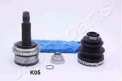 Шарнирный комплект приводной вал JAPANPARTS GI-K05