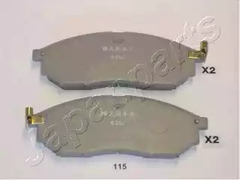 Комплект тормозных колодок дисковый тормоз