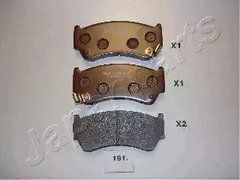Тормозные колодки JAPANPARTS PA-191AF