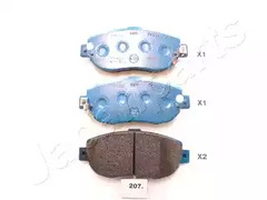 Тормозные колодки JAPANPARTS PA-207AF