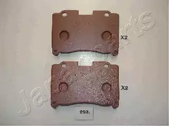 Колодки тормозные дисковые JAPANPARTS PA-293AF
