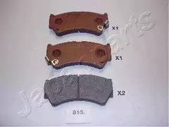 Колодки тормозные дисковые JAPANPARTS PA-815AF