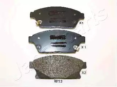 PA-W13AF JAPANPARTS Колодки тормозные дисковые