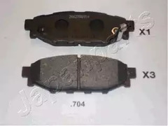 PP-704AF JAPANPARTS Тормозные колодки