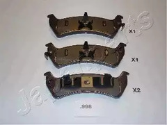 Тормозные колодки JAPANPARTS PP-998AF
