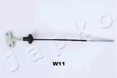 Трос стояночн тормоза центральный JAPKO 131W11