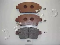 Колодки тормозные дисковые JAPKO 50203