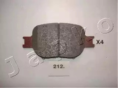 Колодки тормозные дисковые JAPKO 50212