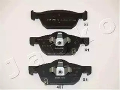 Колодки тормозные дисковые JAPKO 50407