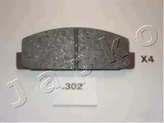 Комплект тормозных колодок дискового тормоз JAPKO 51302