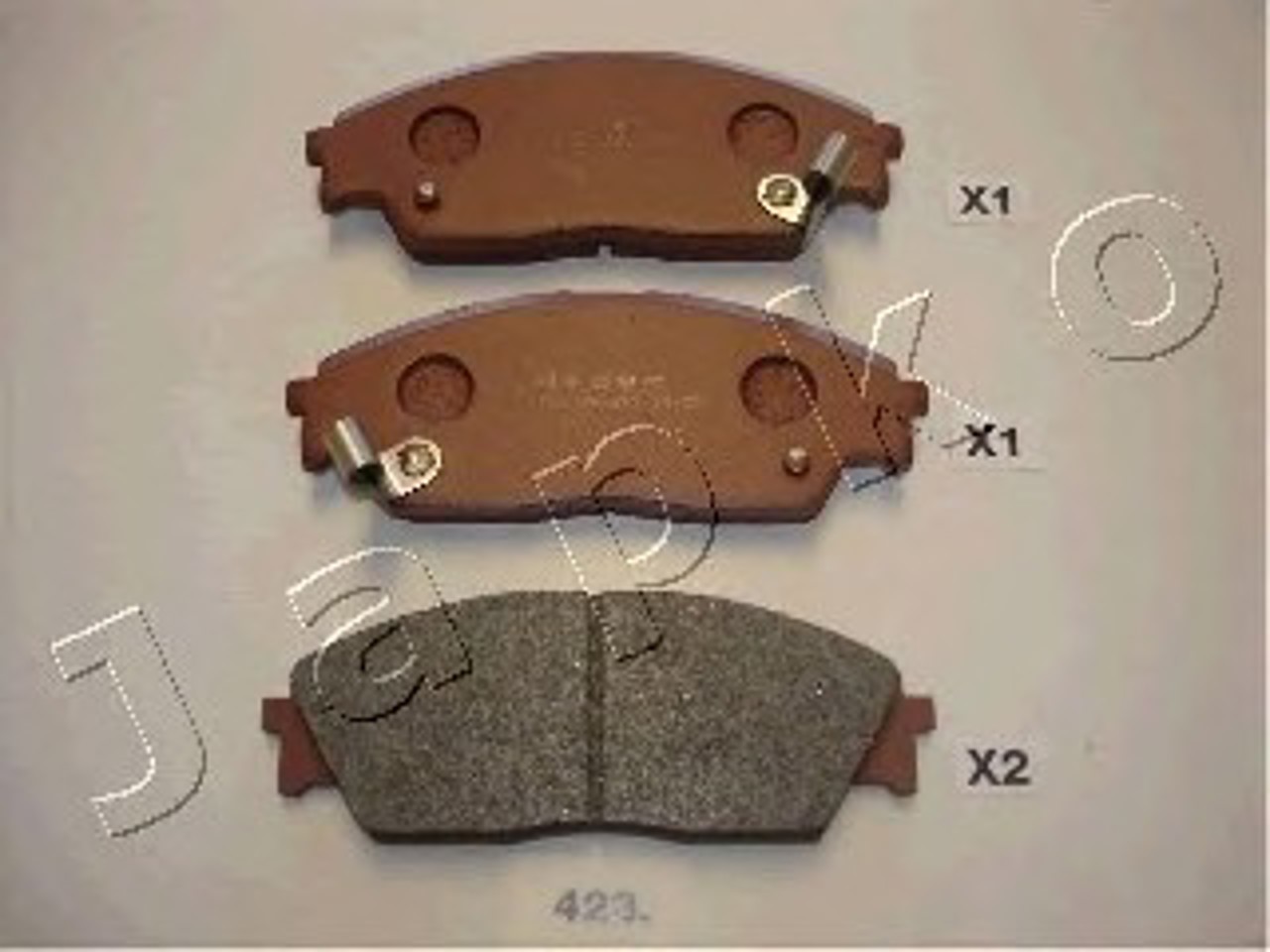 Колодки тормозные дисковые JAPKO 50423