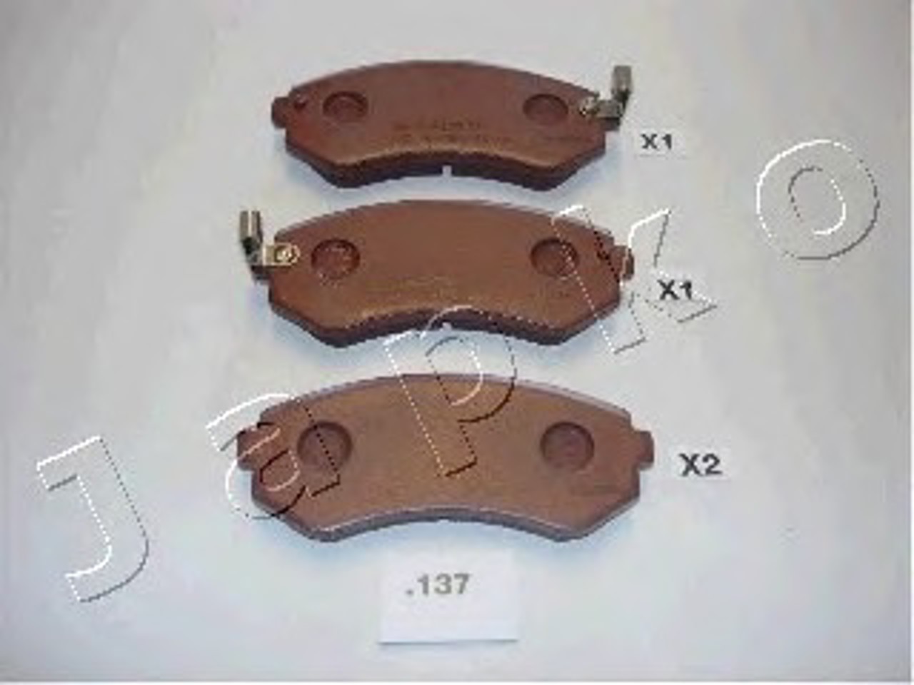 Колодки тормозные дисковые JAPKO 51137