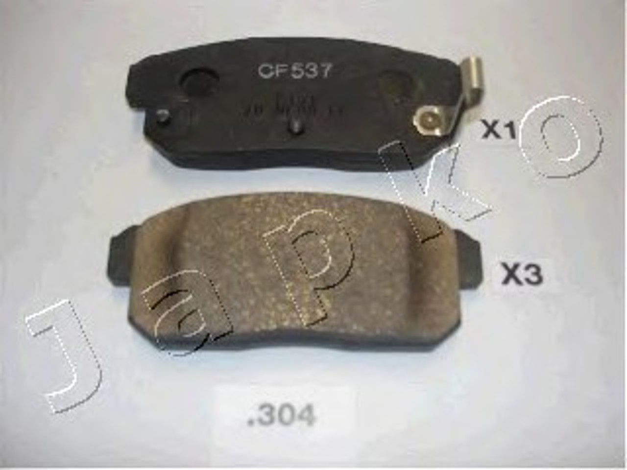Колодки тормозные дисковые JAPKO 51304