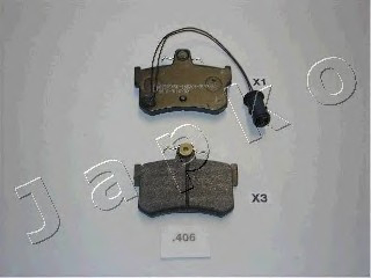 Колодки тормозные дисковые JAPKO 51406