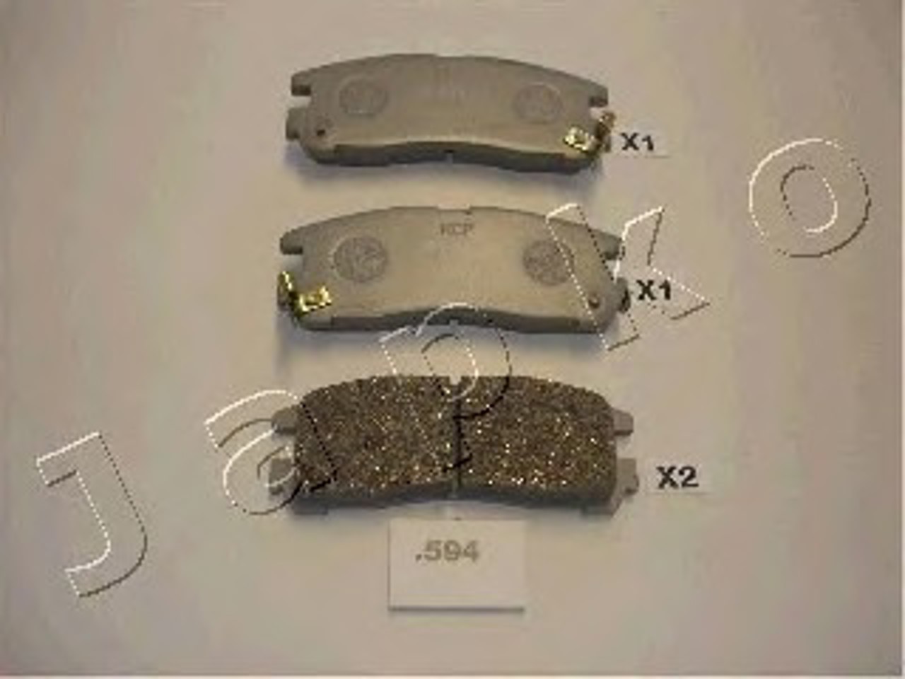 Колодки тормозные дисковые JAPKO 51594