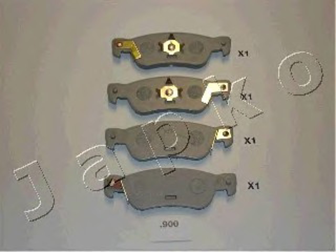 Колодки тормозные дисковые JAPKO 51900