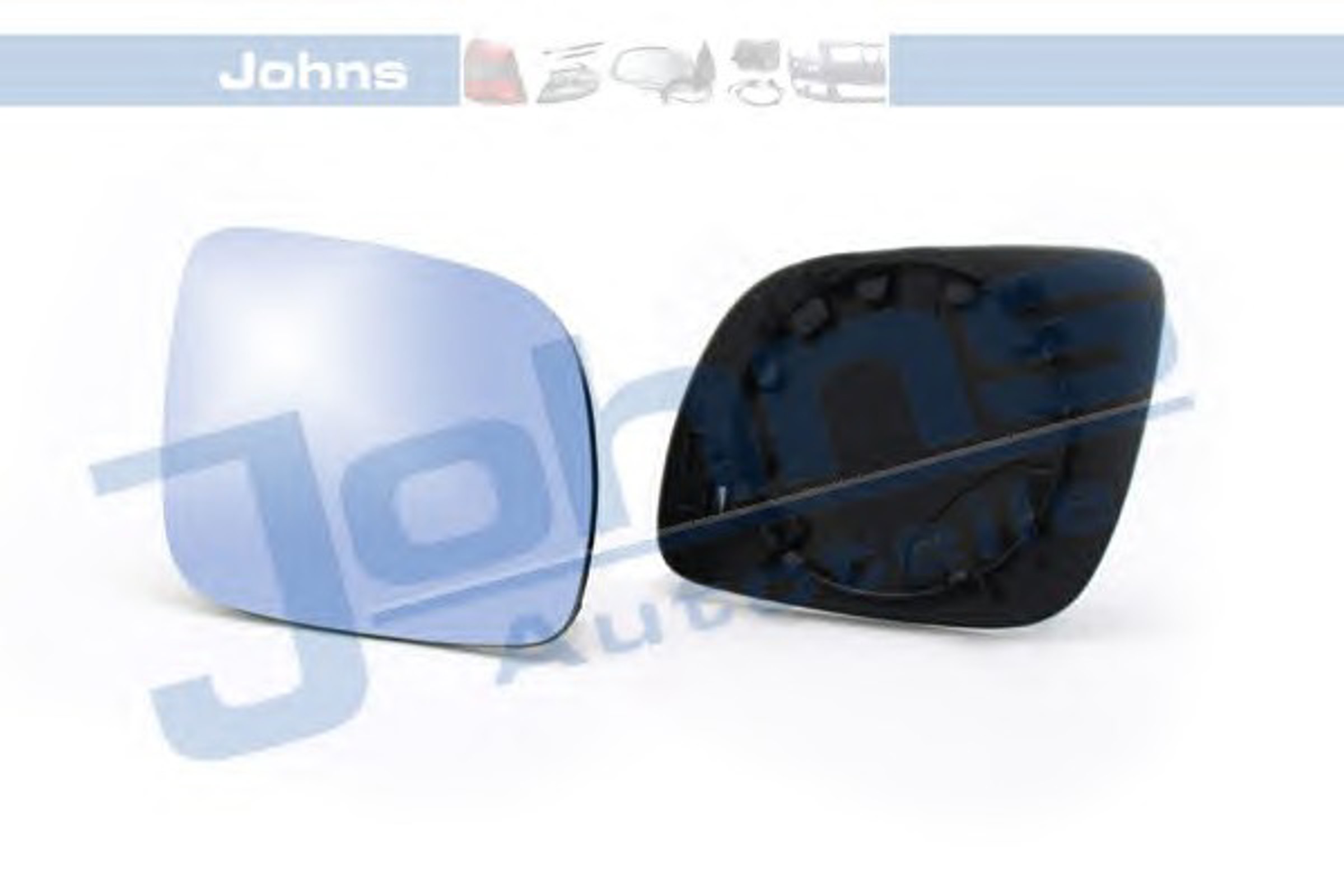 Зеркальное стекло наружное зеркало JOHNS 13 09 38-80