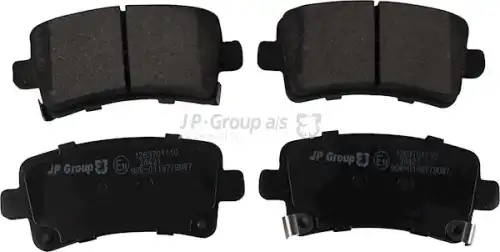 Колодки торм диск зад opel JP GROUP 1263701110