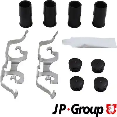 Комплектующие колодки дискового тормоза jp group