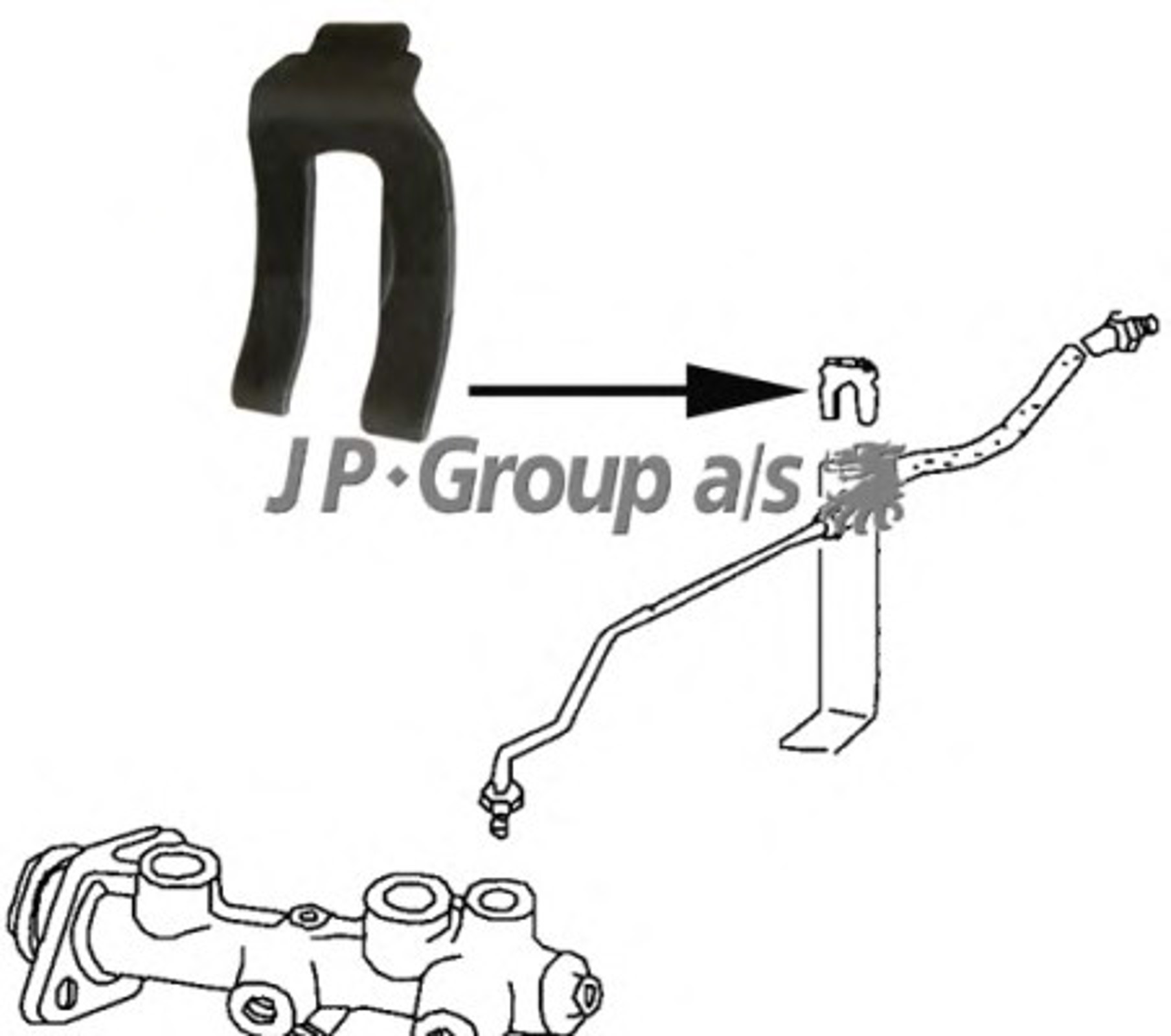 Тормозные трубки JP GROUP 8161650100