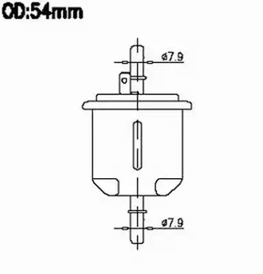 Фильтр топливный JS ASAKASHI FS3208
