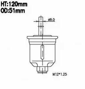 фильтр топливный JS ASAKASHI FS3211