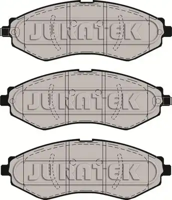 Колодки тормозные дисковые JURATEK JCP1116