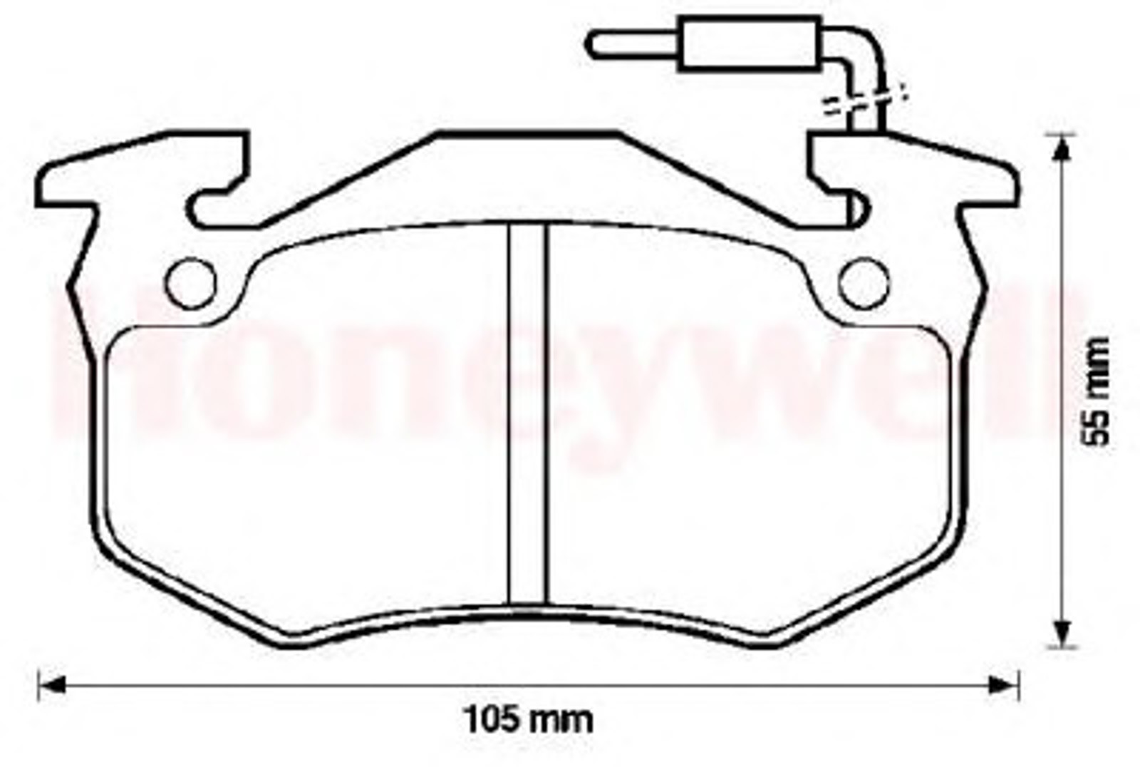 Колодки тормозные дисковые JURID 571331D
