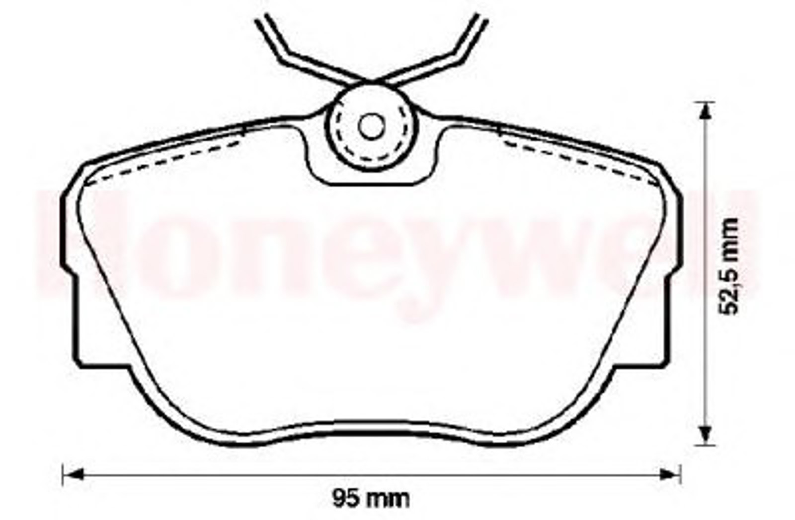 Колодки тормозные JURID 571353J