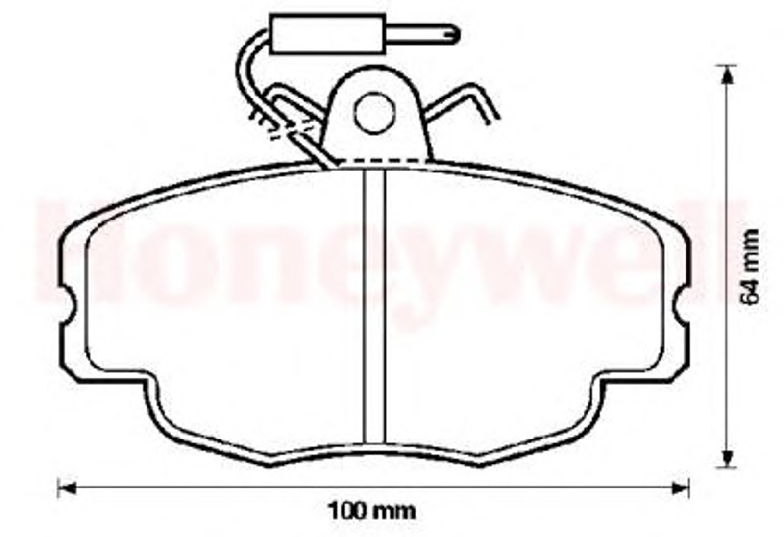 571405D JURID Колодки тормозные дисковые