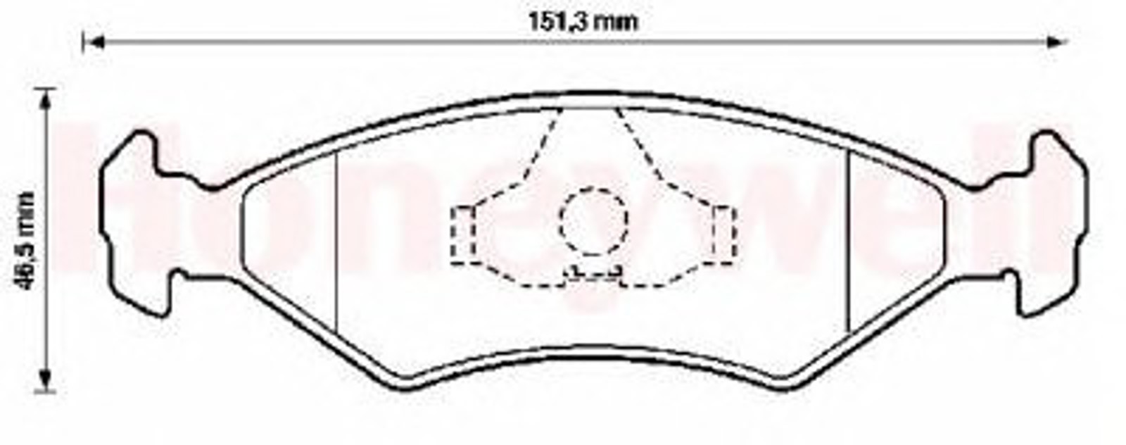 Колодки тормозные дисковые JURID 571536D
