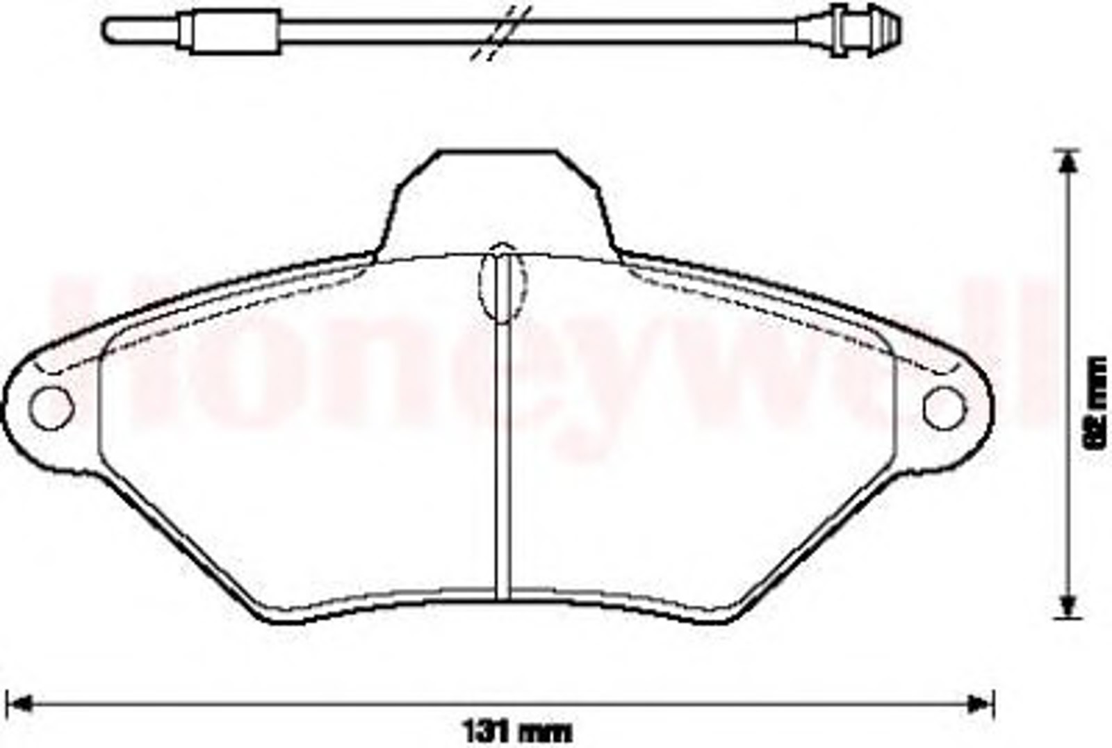 Колодки тормозные дисковые JURID 571757J