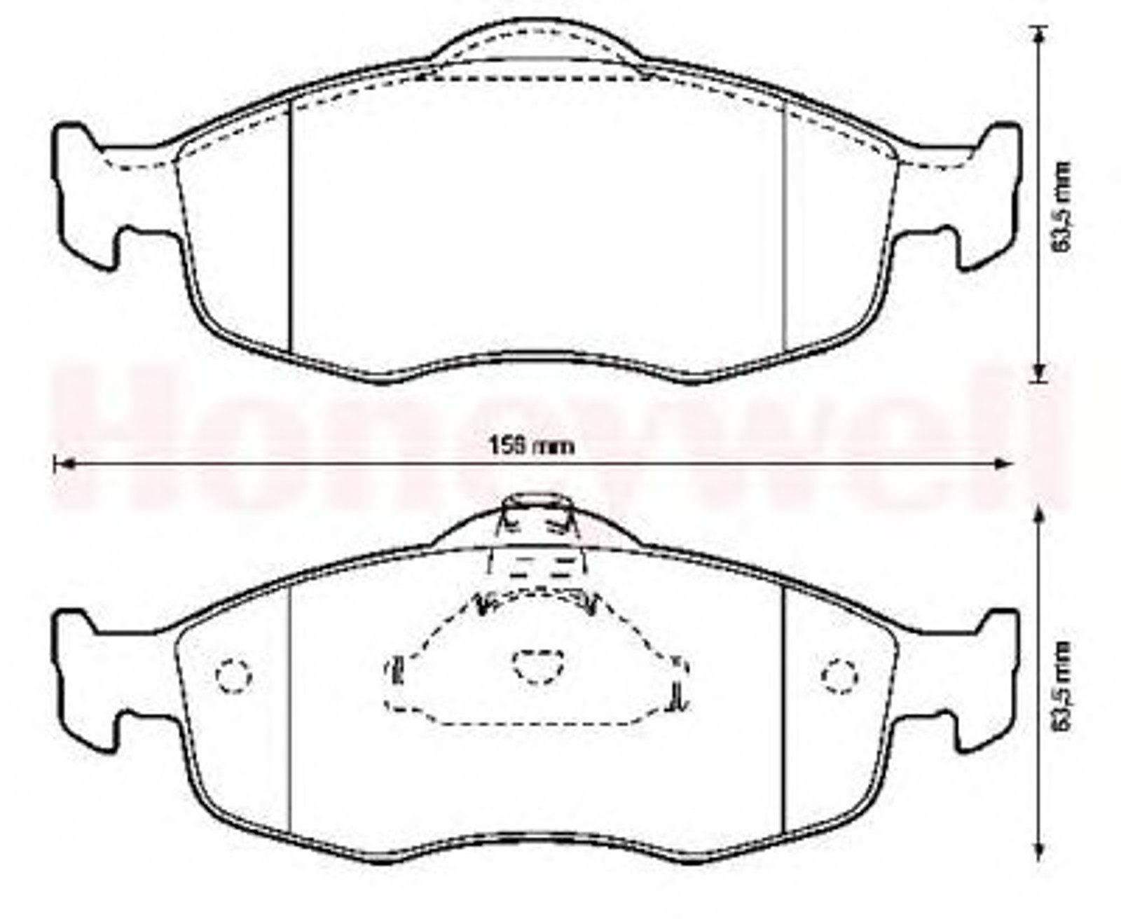Колодки тормозные дисковые JURID 571832D