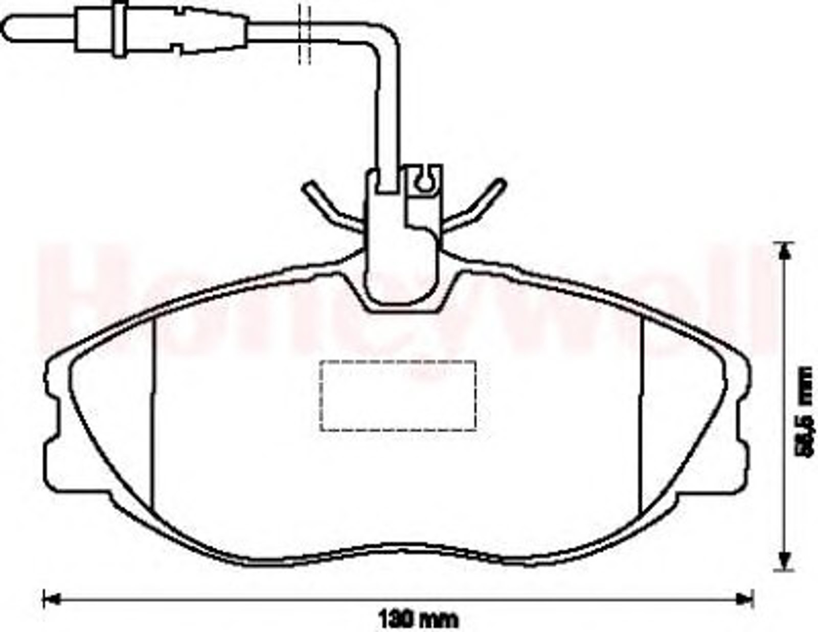 571898D JURID Колодки тормозные дисковые