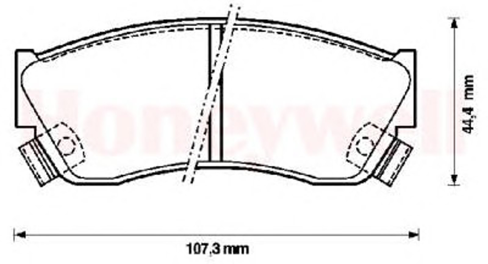 Комплект тормозных колодок дисковый тормоз JURID 572179J