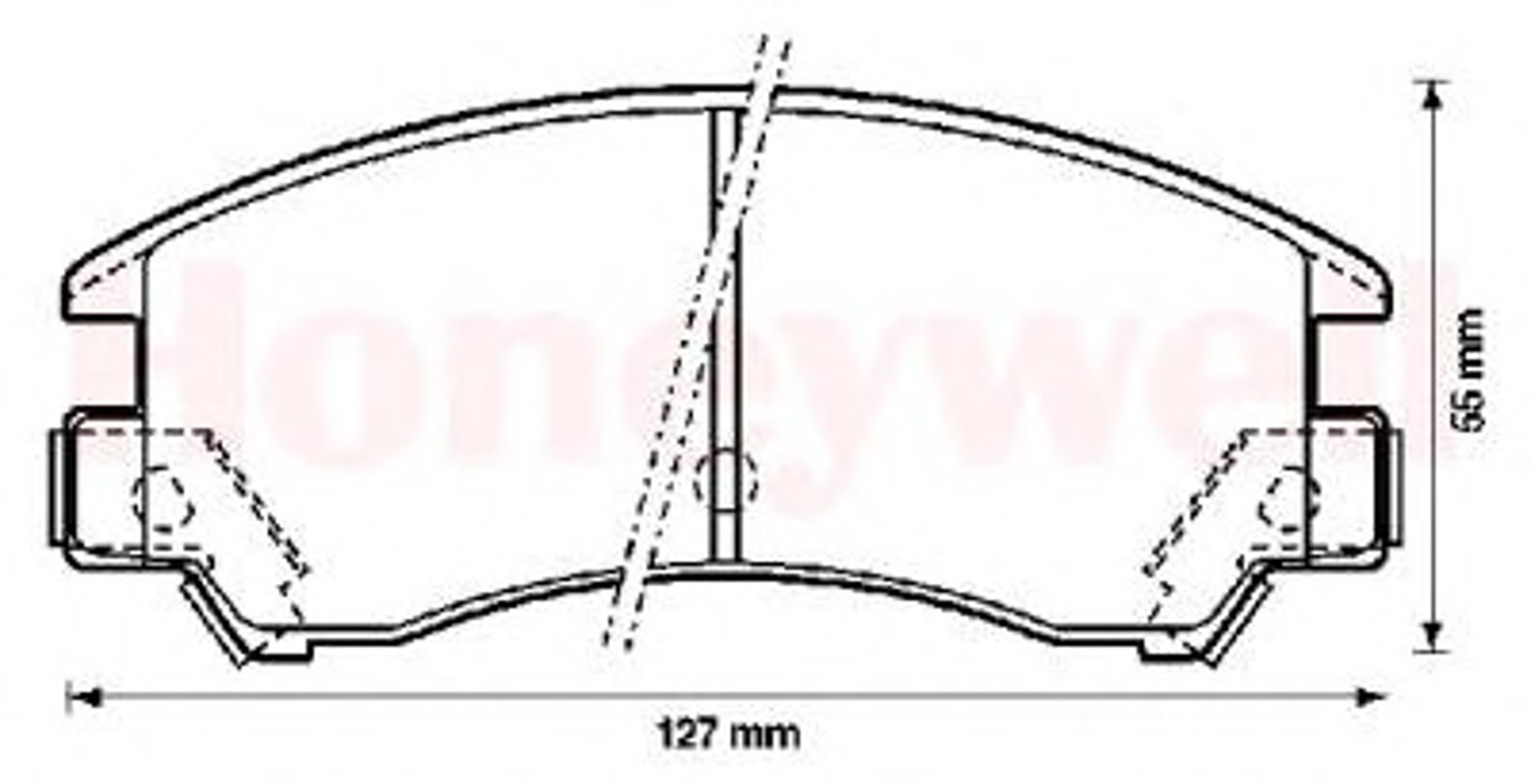 Комплект тормозных колодок дисковый тормоз JURID 572267J