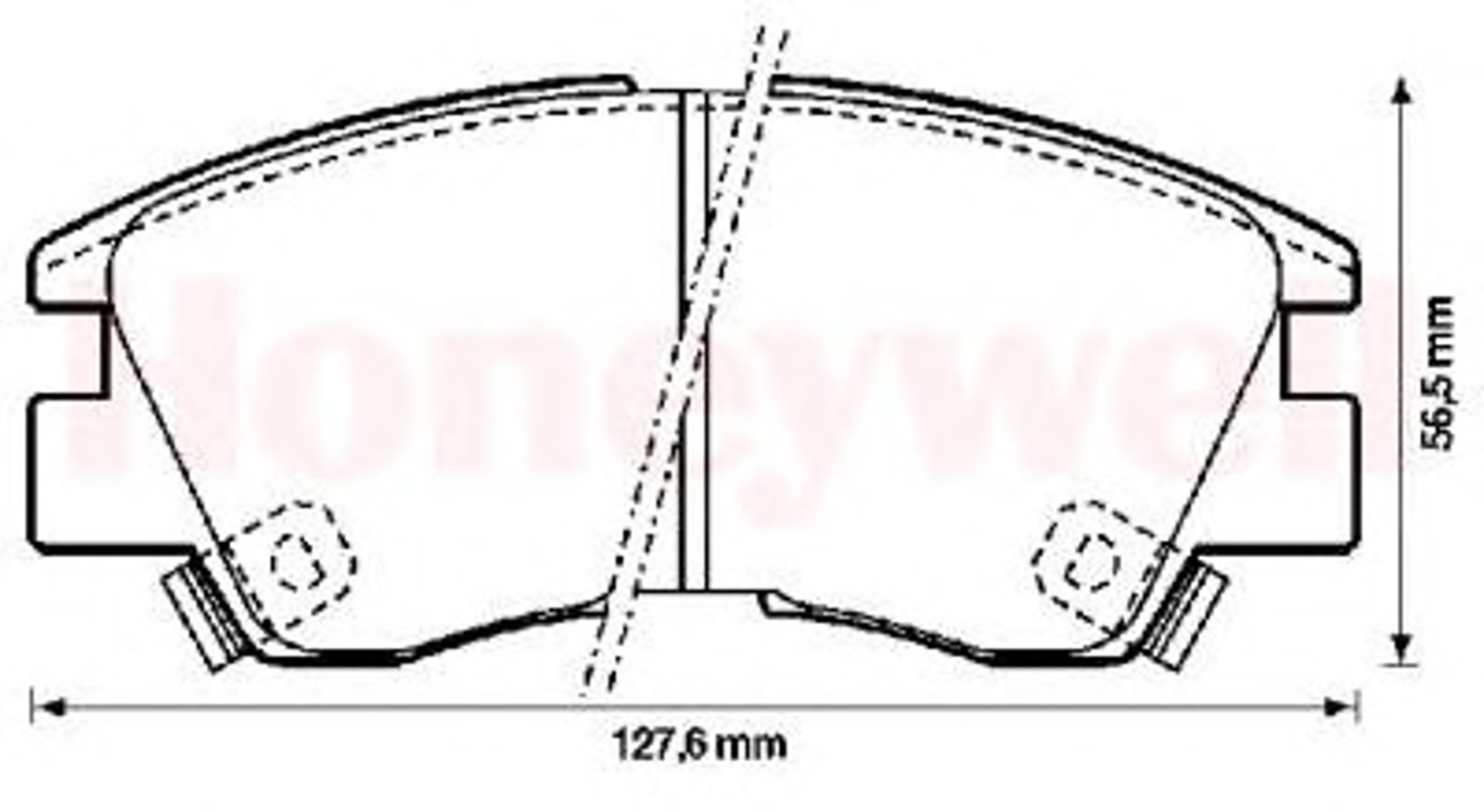 Колодки тормозные дисковые JURID 572281J