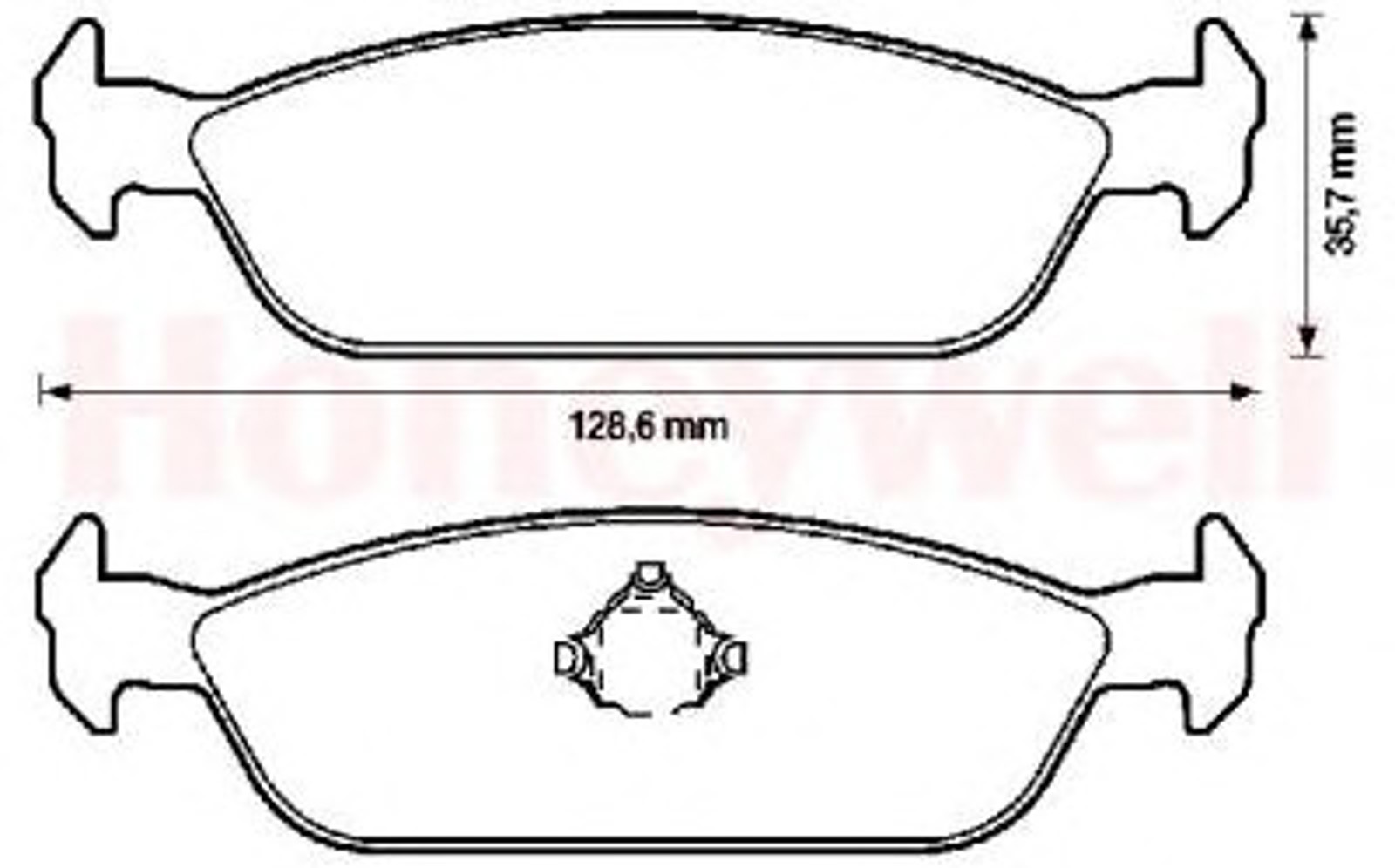 Колодки тормозные дисковые JURID 572307J