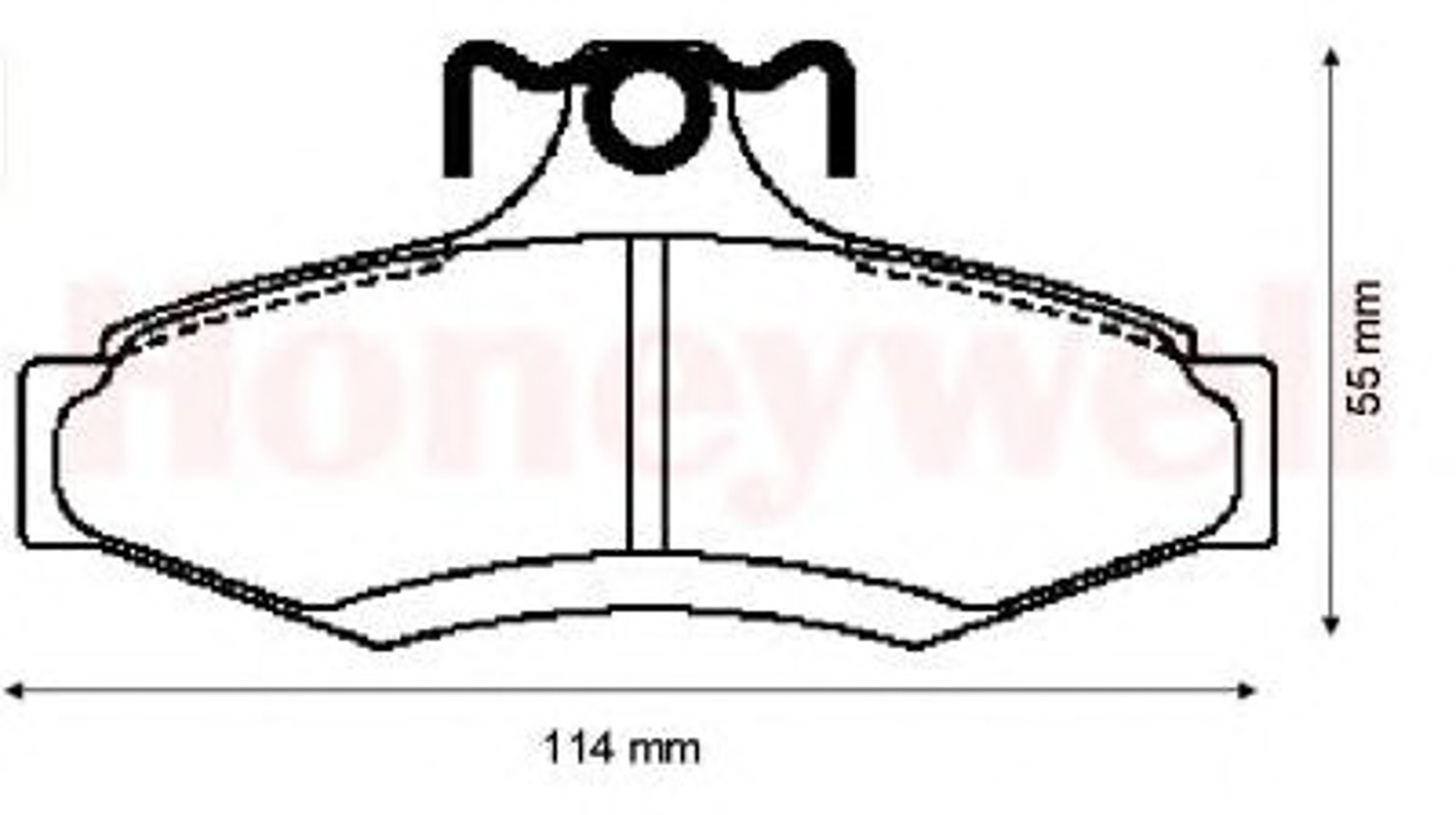 Колодки тормозные дисковые JURID 572406J