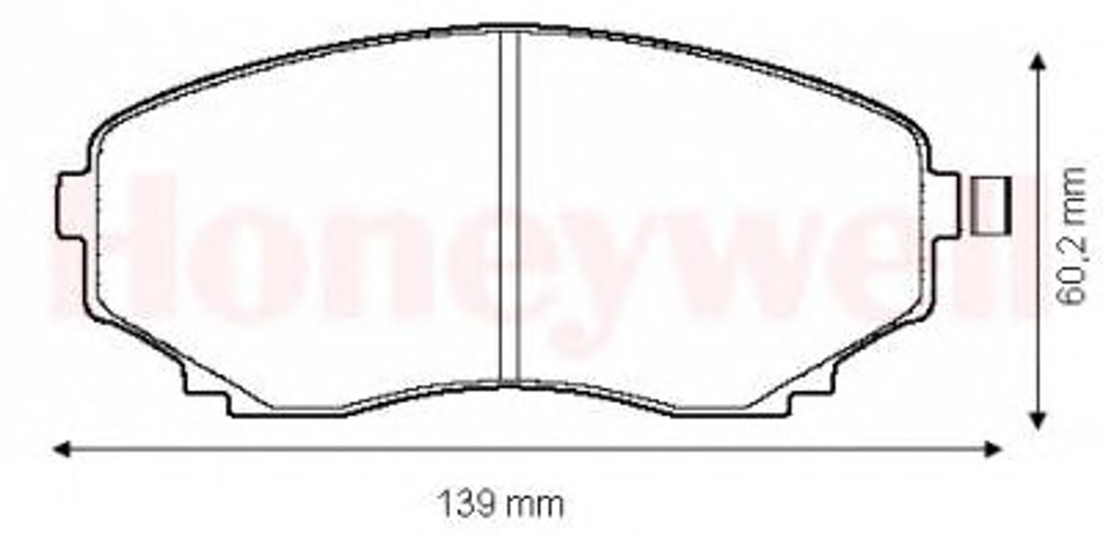 572435J JURID Колодки тормозные дисковые