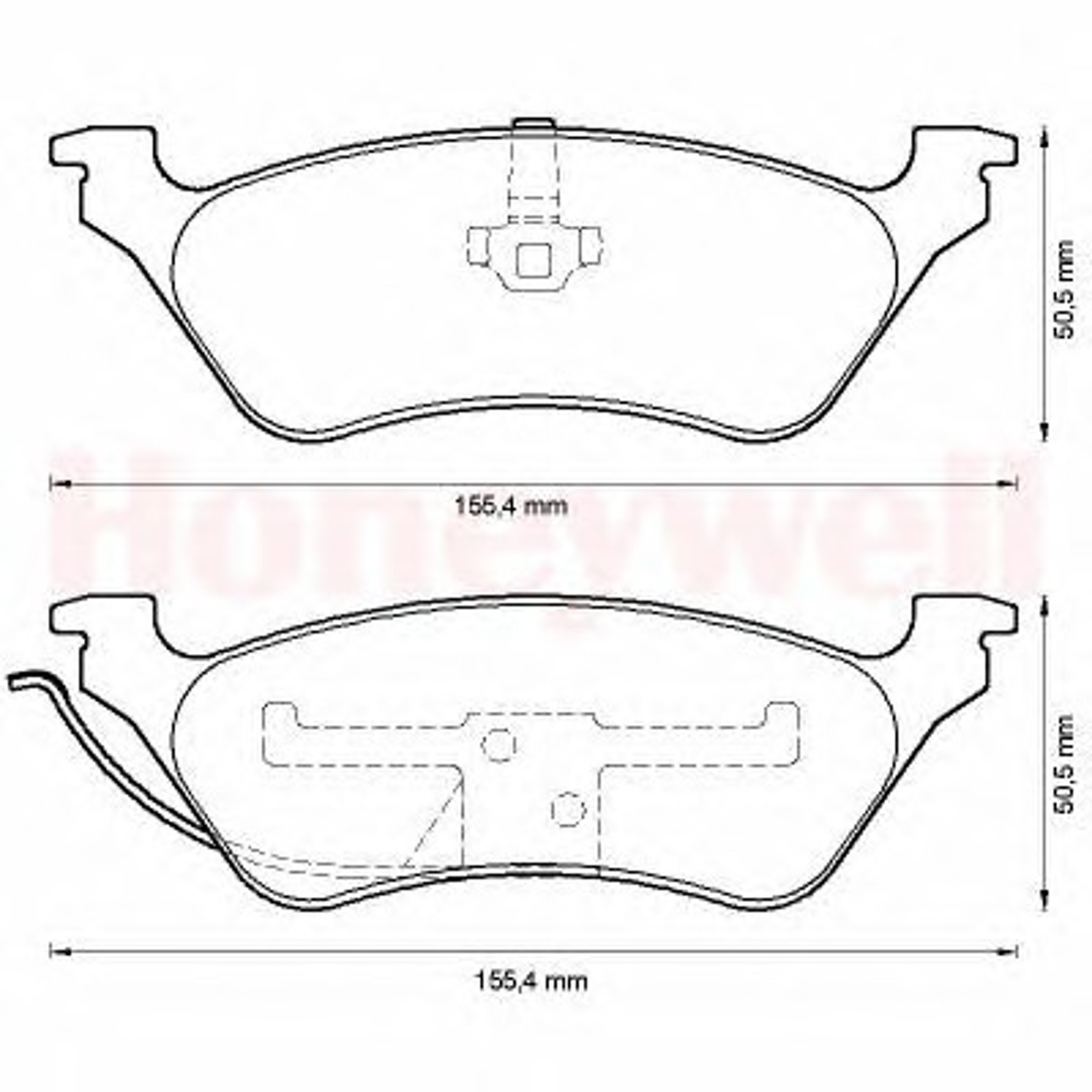 Колодки тормозные дисковые JURID 572505J