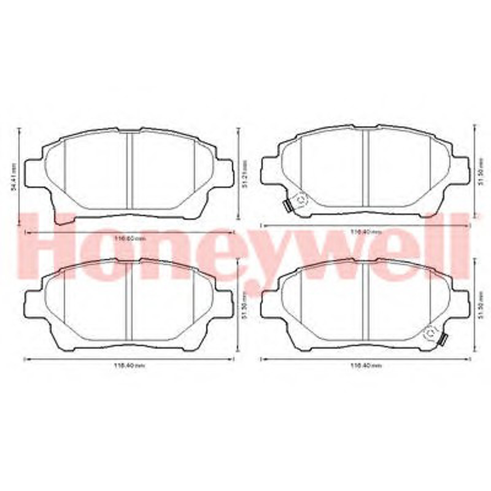 Колодки тормозные дисковые JURID 572618J