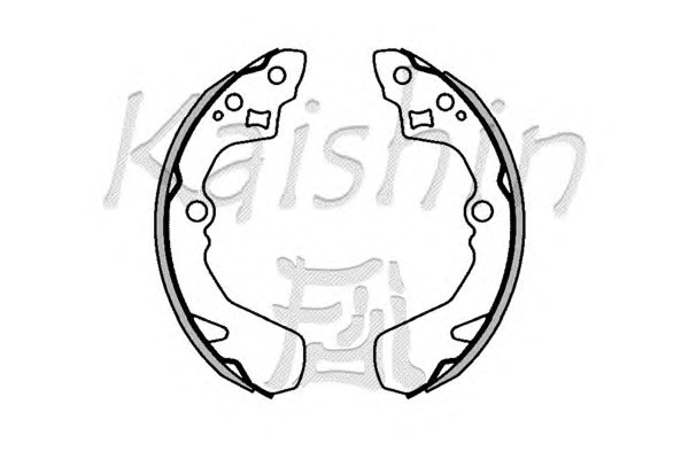 Колодки тормозные KAISHIN K0032